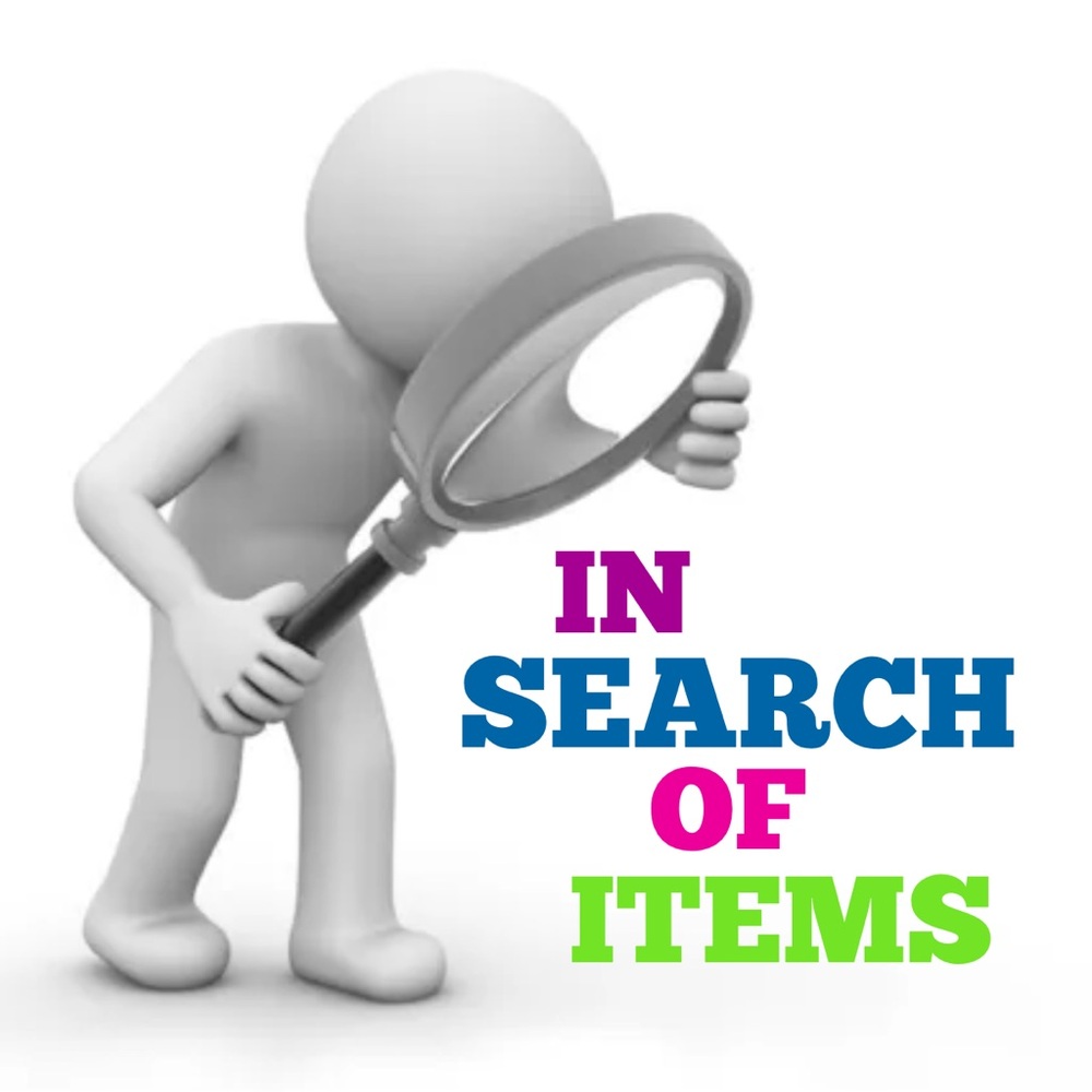 COMMENT YOUR ISO ITEMS
